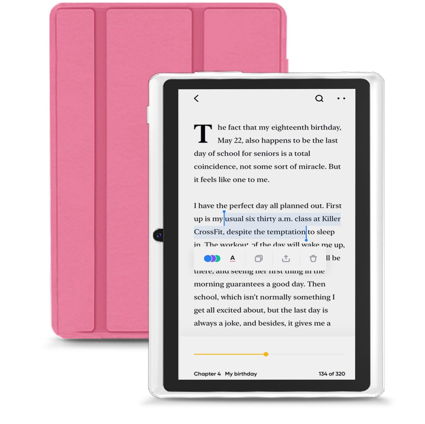 HNVHNV Android Tablet 7 Inch Tablet, E-Reader, 6GB RAM 32GB ROM 1TB Expansion