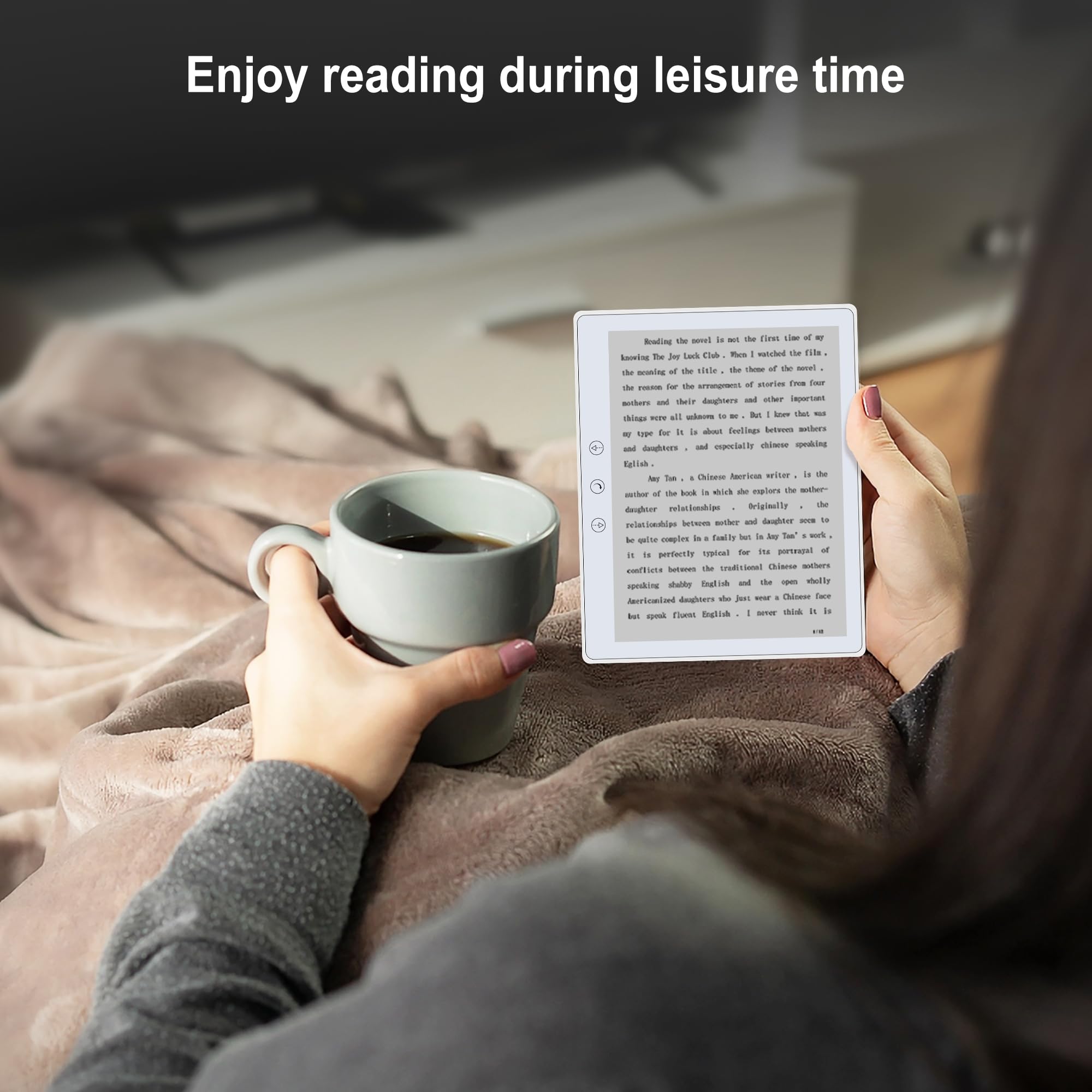 Veidoo 5.8 inch Ebook Reader, HD Touch Screen Carta E-Ink Technology,