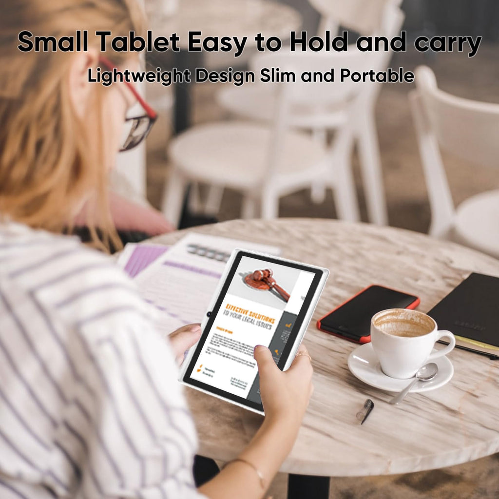 HNVHNV Android Tablet 7 Inch Tablet, E-Reader, 6GB RAM 32GB ROM 1TB Expansion